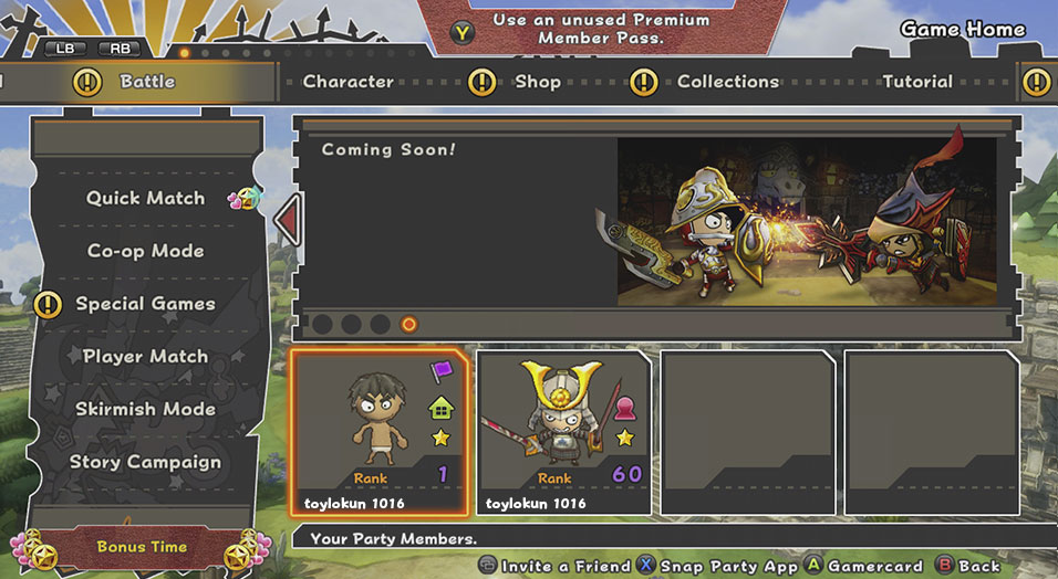 Happy Wars official site – MultiPlayer Action Game for Xbox One